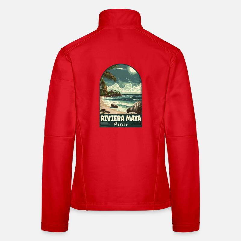 Explore Paradise In Riviera Maya - Mexico Women's Softshell Jacket