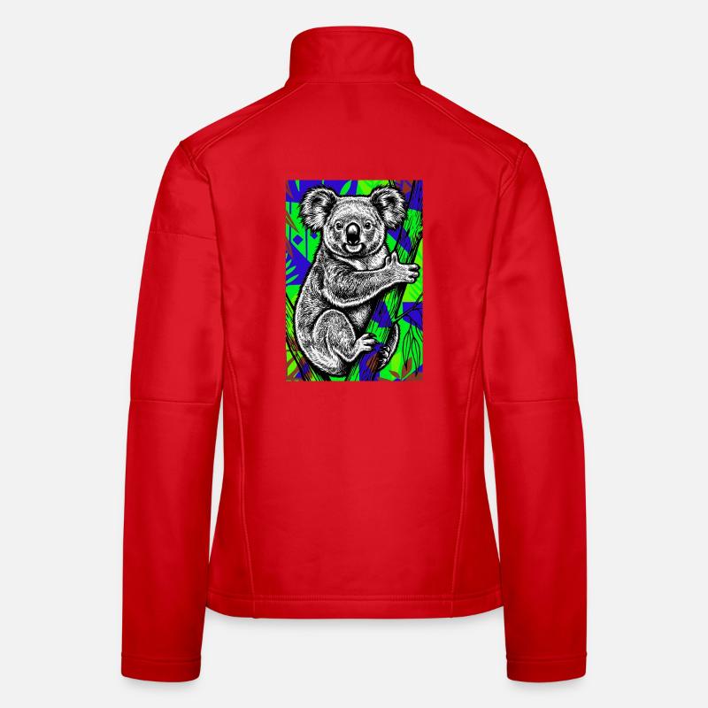 Koala Veste en tissu softshell Femme