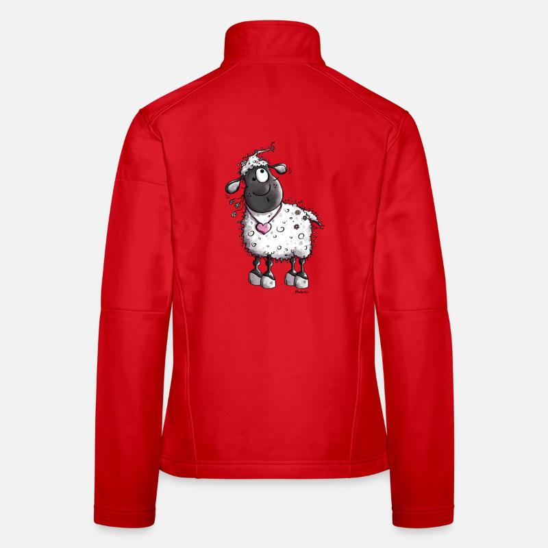 Mouton Rêveuse Veste en tissu softshell Femme