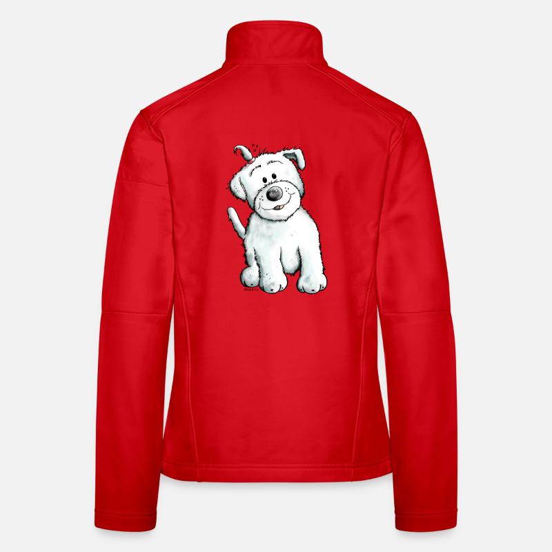 Cute Malteser Women's Softshell Jacket