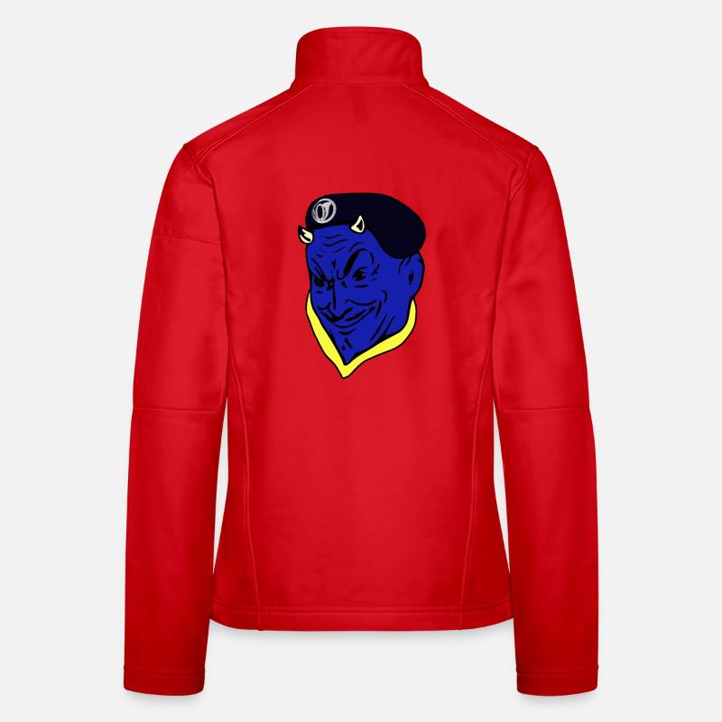 French Army Blue Devil Hunter Women's Softshell Jacket