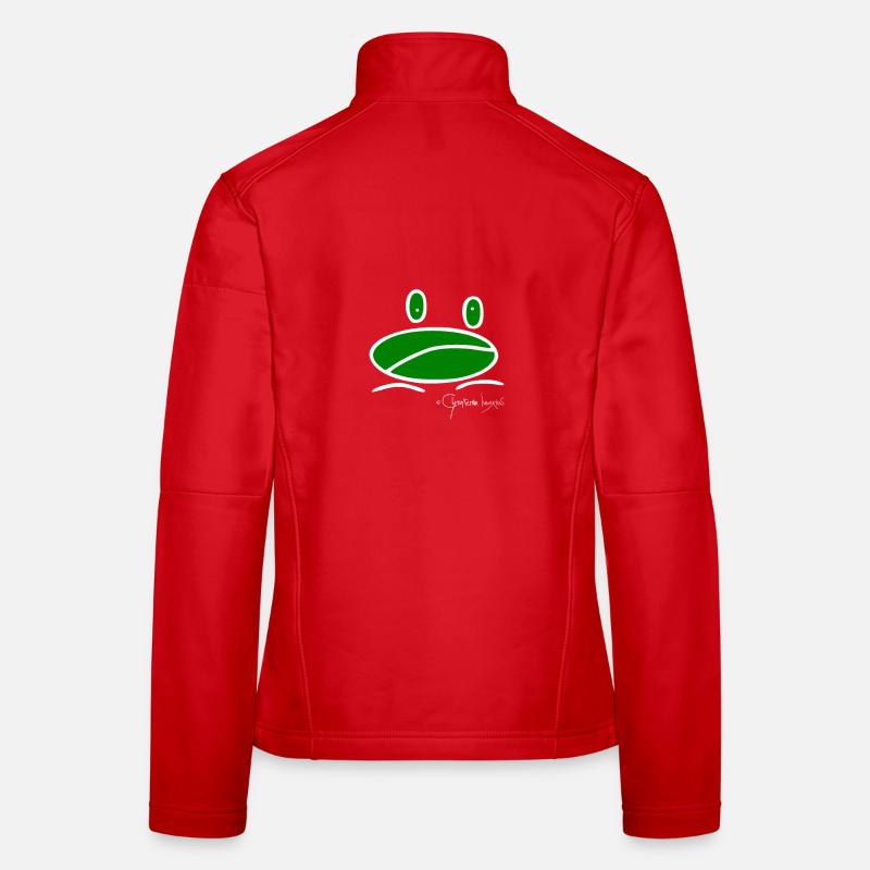 Froschmini - Ranunculus Oophagus Frauen Softshelljacke