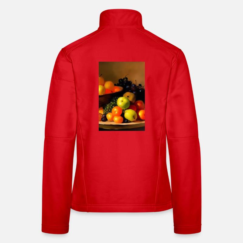 Früchte Frauen Softshelljacke