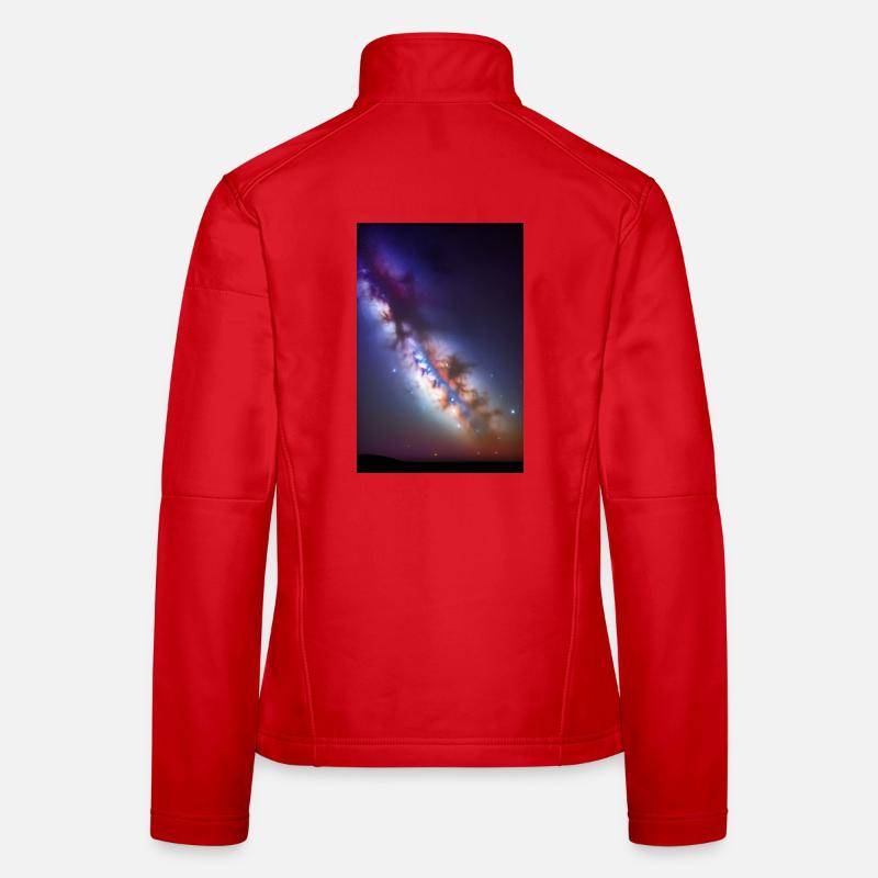 Space and planets Women's Softshell Jacket