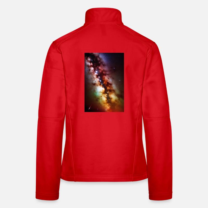 Space and planets Women's Softshell Jacket