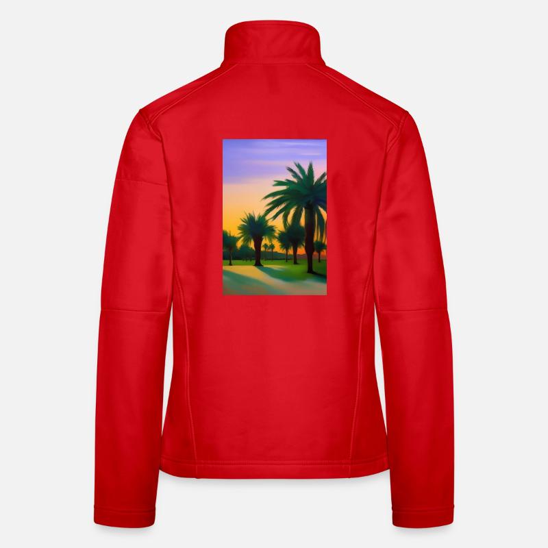 Arabische Wüste Frauen Softshelljacke