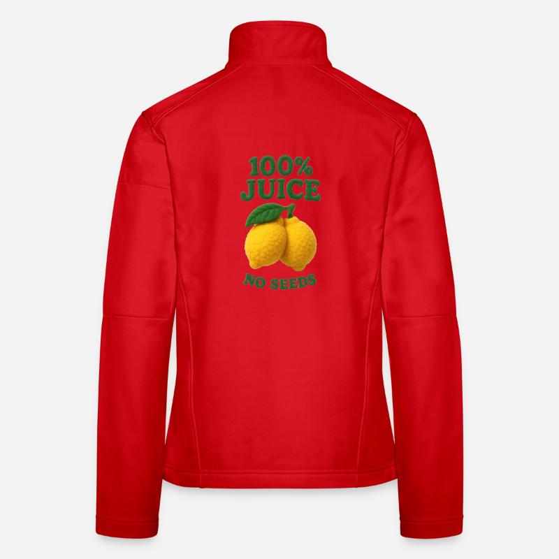 100 % Jus SANS GRAINES Veste en tissu softshell Femme