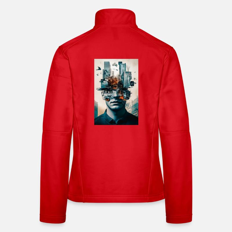 Innerstädtische Mentalität Frauen Softshelljacke