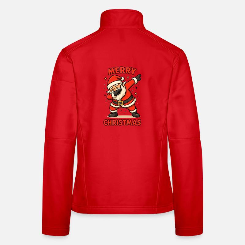 Dabbing Santa Dab Women's Softshell Jacket