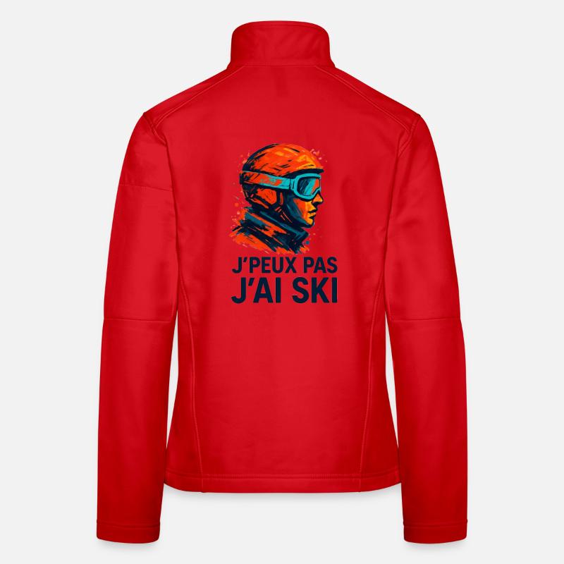 I can't I ski Women's Softshell Jacket