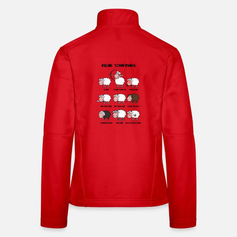 A little sheep knowledge Women's Softshell Jacket