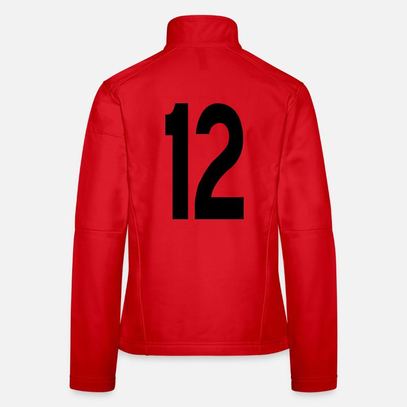 12 Numbers Women's Softshell Jacket