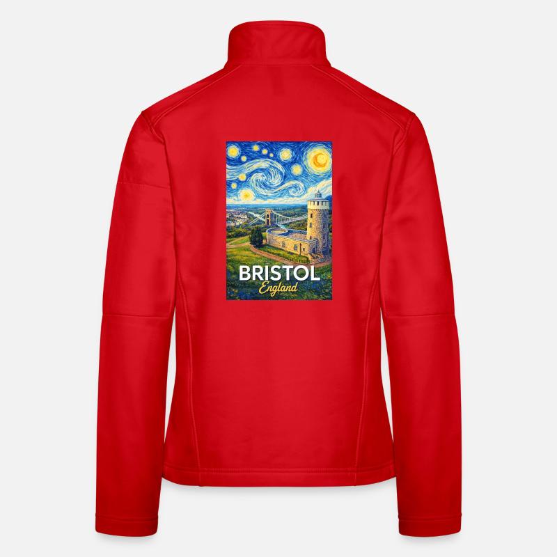 Bristol, Angleterre Veste en tissu softshell Femme