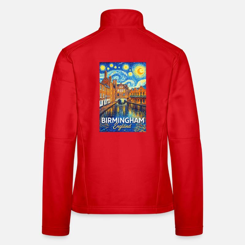 Birmingham, Angleterre Veste en tissu softshell Femme