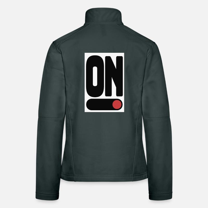 ON Statement Poster Minimal Design Women's Softshell Jacket