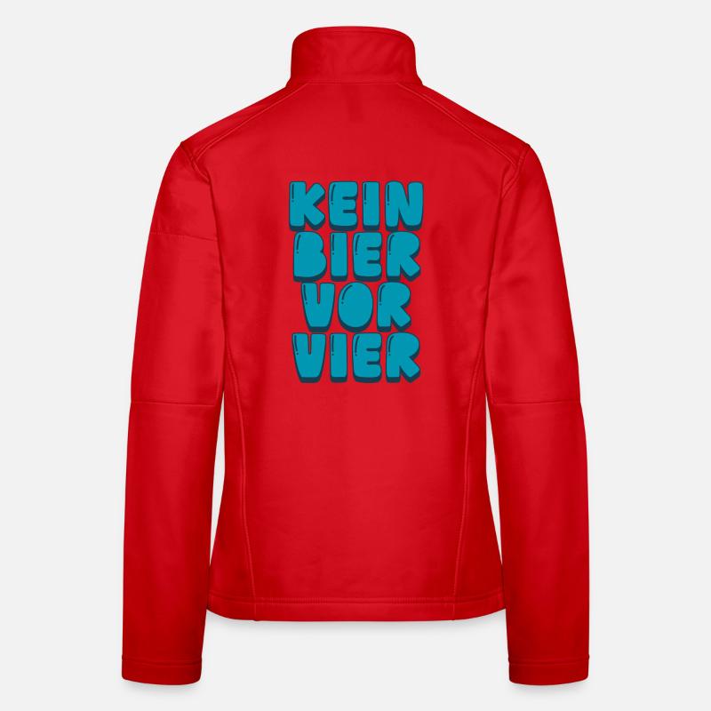 Kein Bier vor Vier Frauen Softshelljacke