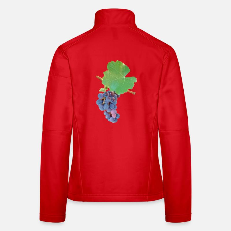 Grapes – fruity elegance Women's Softshell Jacket