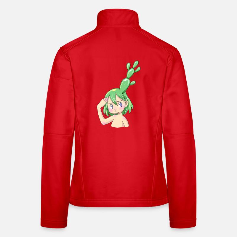 Kaktus - Frauen Softshelljacke - Rot