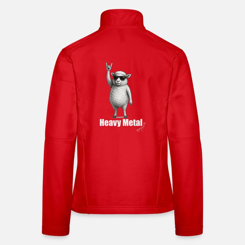 Moutons du Heavy Metal : Dynamisme Veste en tissu softshell Femme