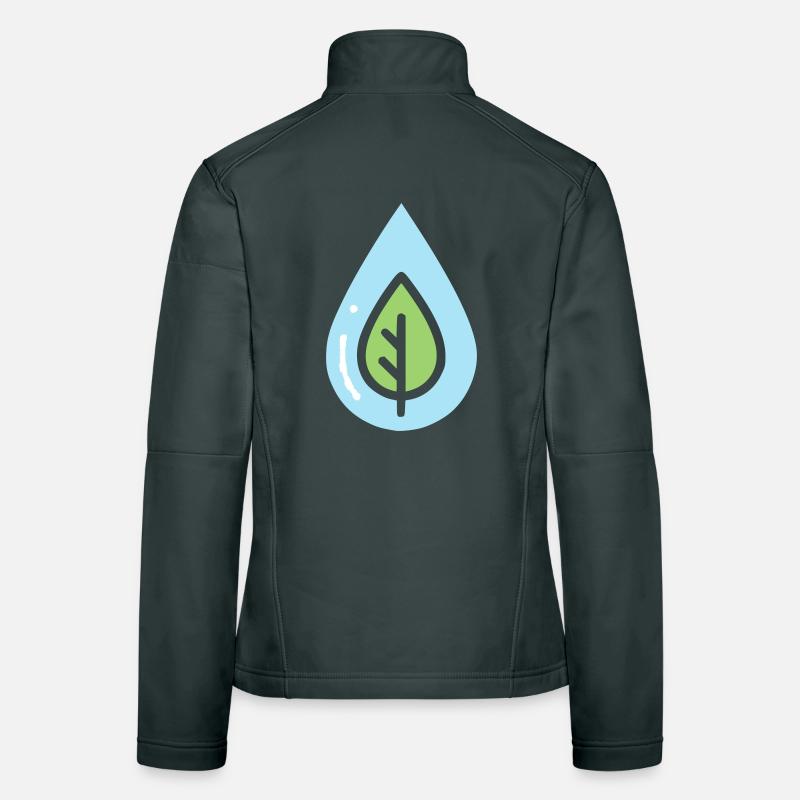 Eco Drop Nature Conservation Women's Softshell Jacket