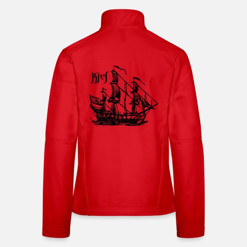 Kiel - Sailing Ship Women's Softshell Jacket