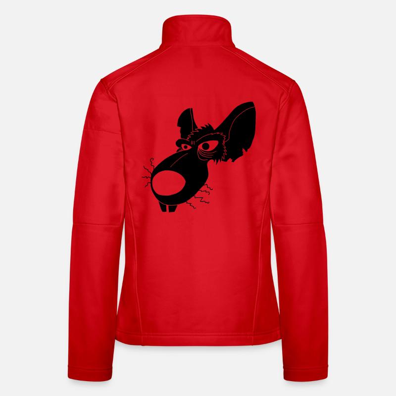 Black Sewer Rat Women's Softshell Jacket