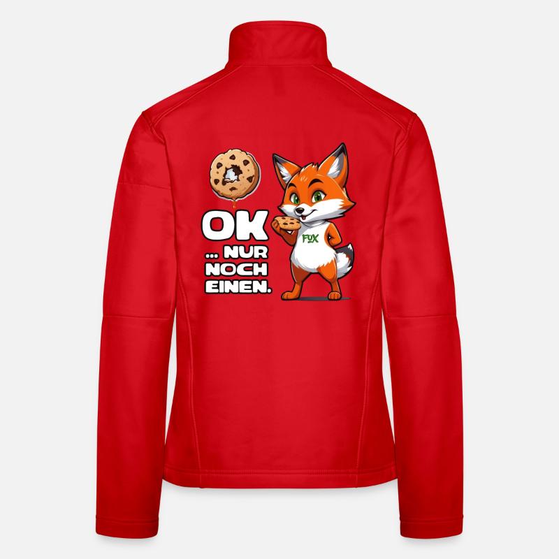 Foxy Cookie Fun Frauen Softshelljacke