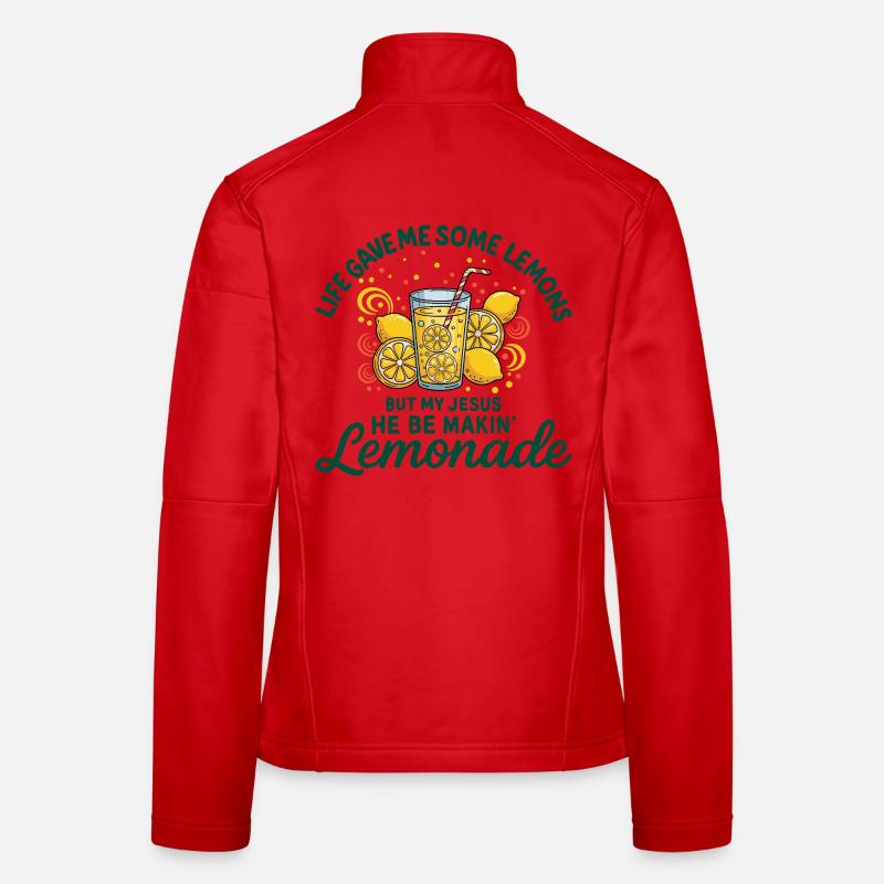 Religious Humor About Lemonade Women's Softshell Jacket