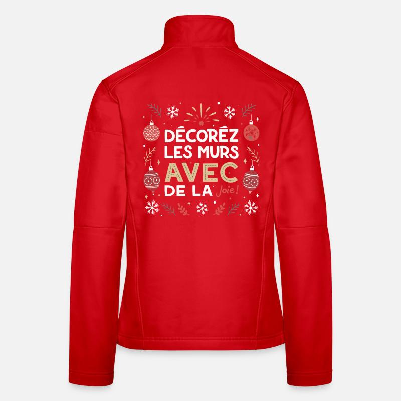 Decorate the walls with joy Women's Softshell Jacket