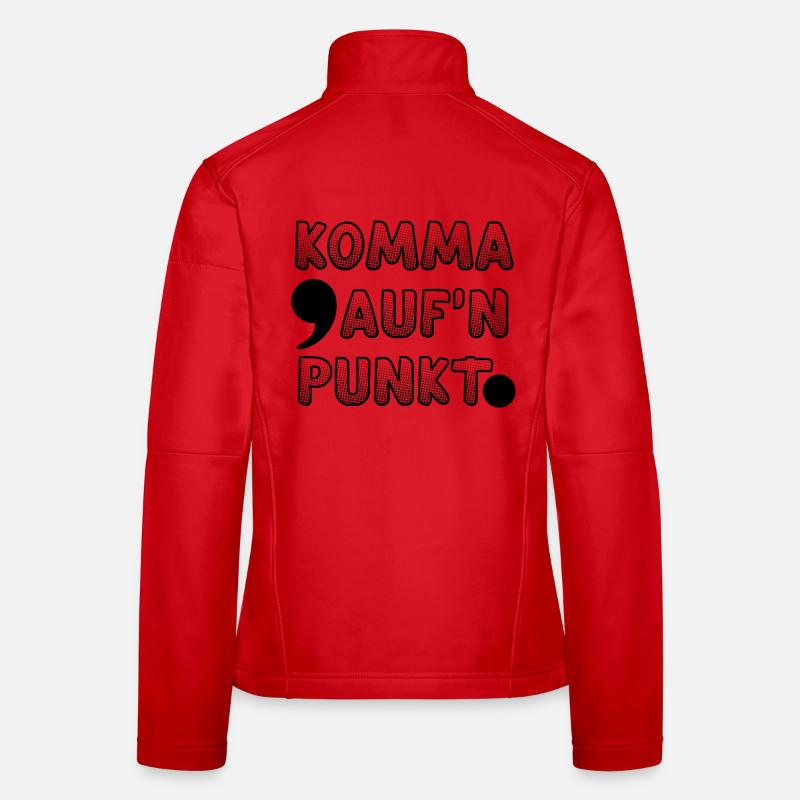 Fun word game for grammar / language lovers Women's Softshell Jacket