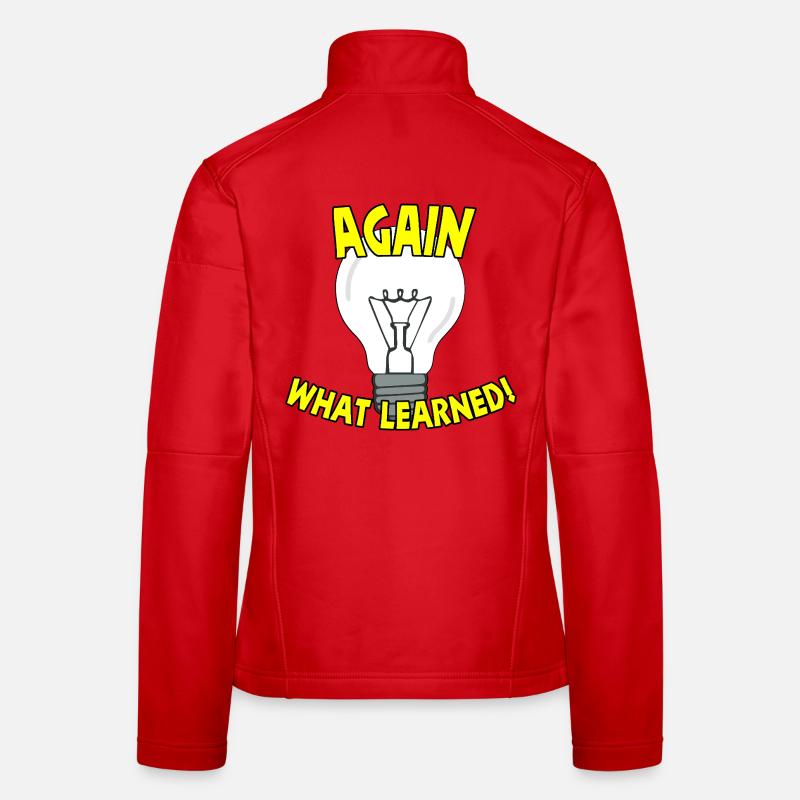 Again what learned Women's Softshell Jacket