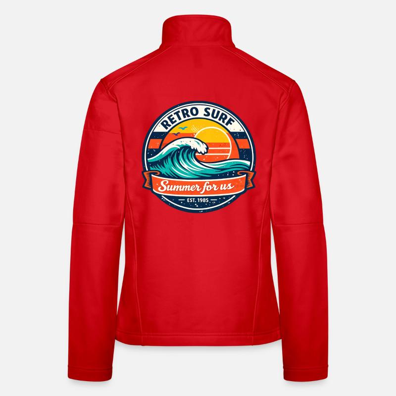 Summer for us - Women's Softshell Jacket - red