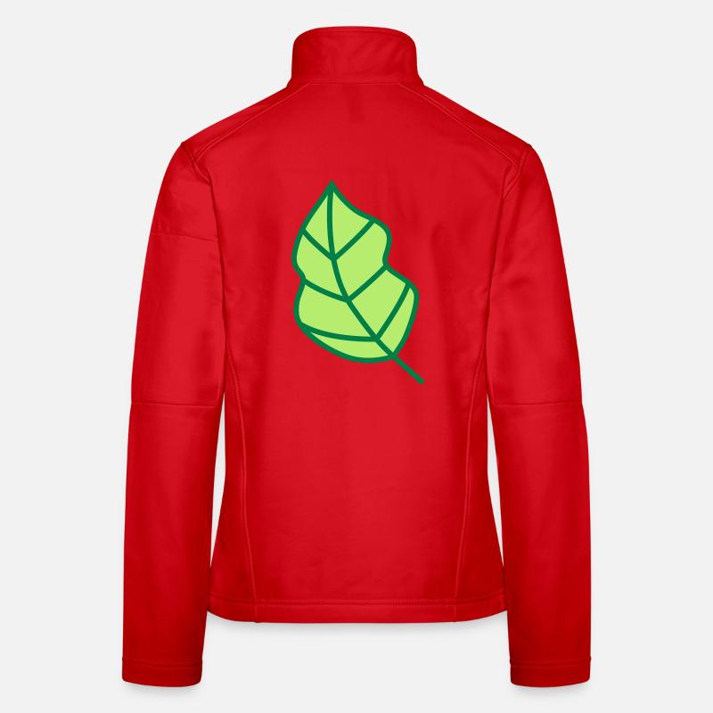Blatt Frauen Softshelljacke