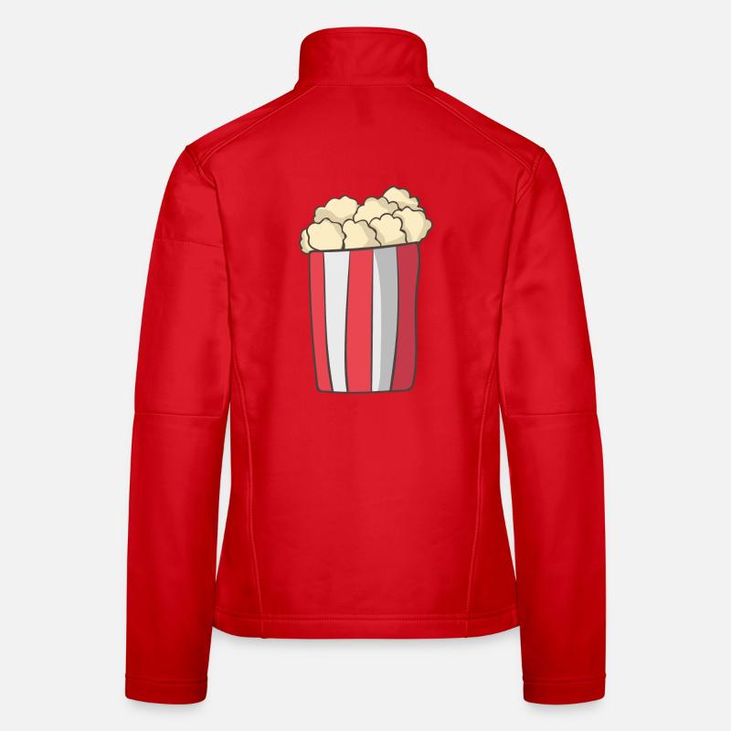 pop-corn Veste en tissu softshell Femme