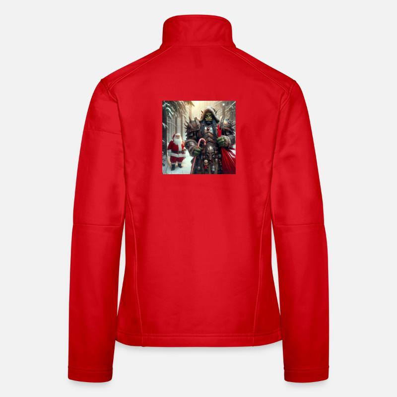 Orc Weihnachten 1 Frauen Softshelljacke