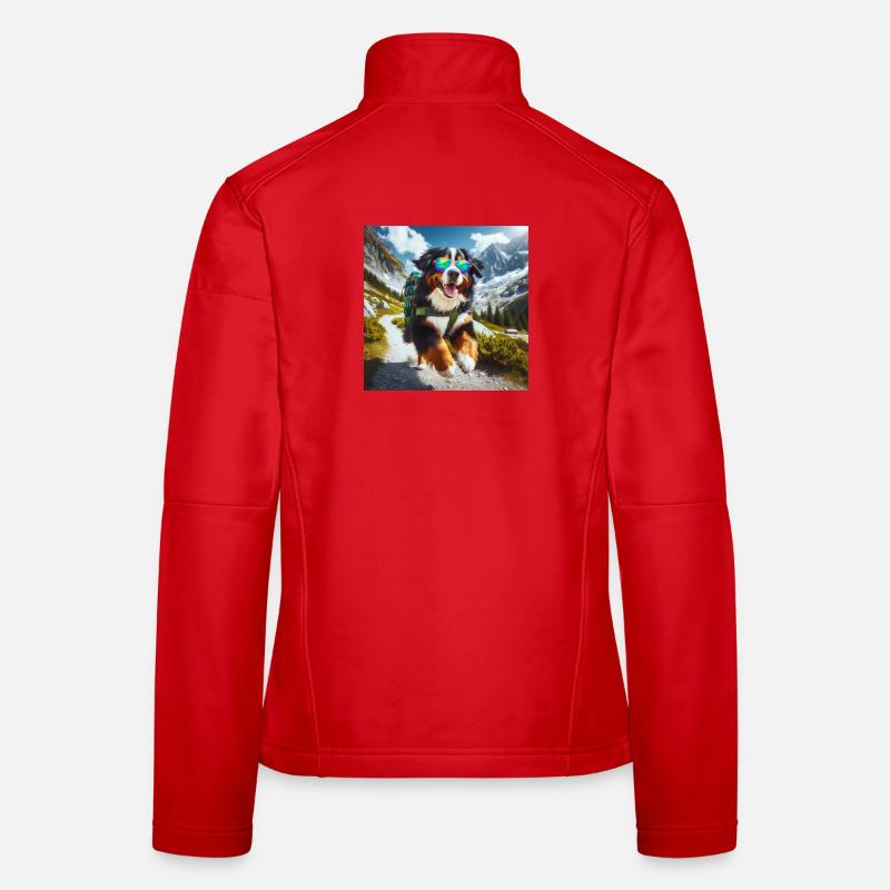 Bouvier bernois Veste en tissu softshell Femme