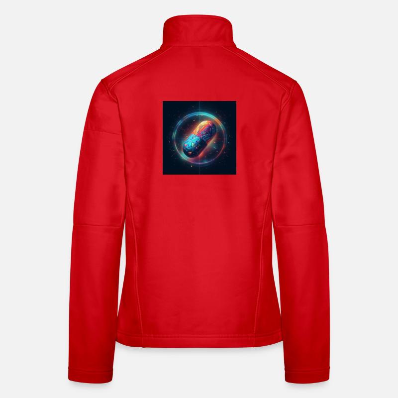 Pille 1 - Frauen Softshelljacke - Rot