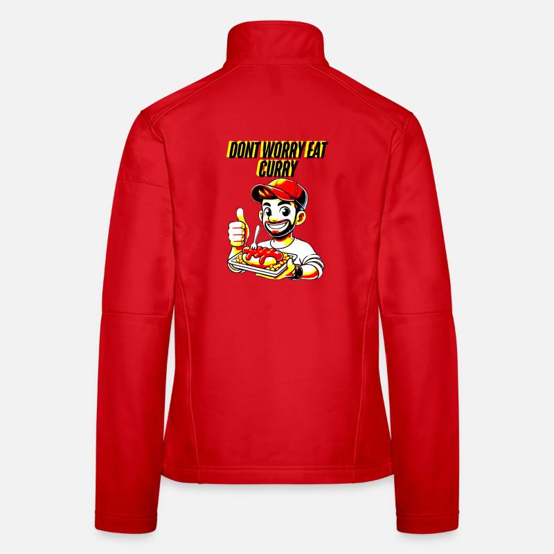 Curry love and everything will be fine Women's Softshell Jacket