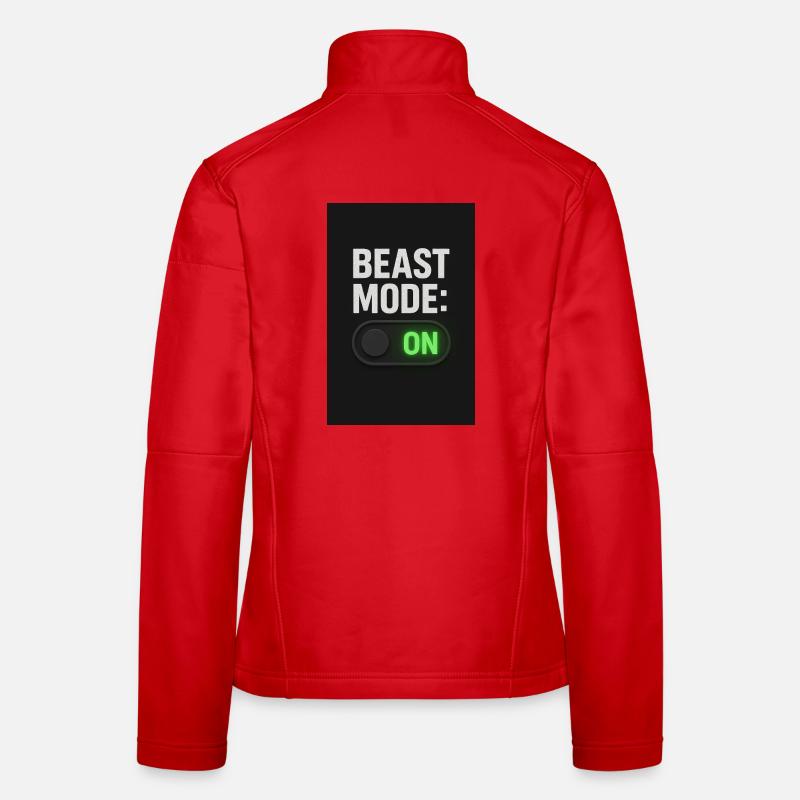 Beast Mod Activer la conception de l’interrupteur Veste en tissu softshell Femme