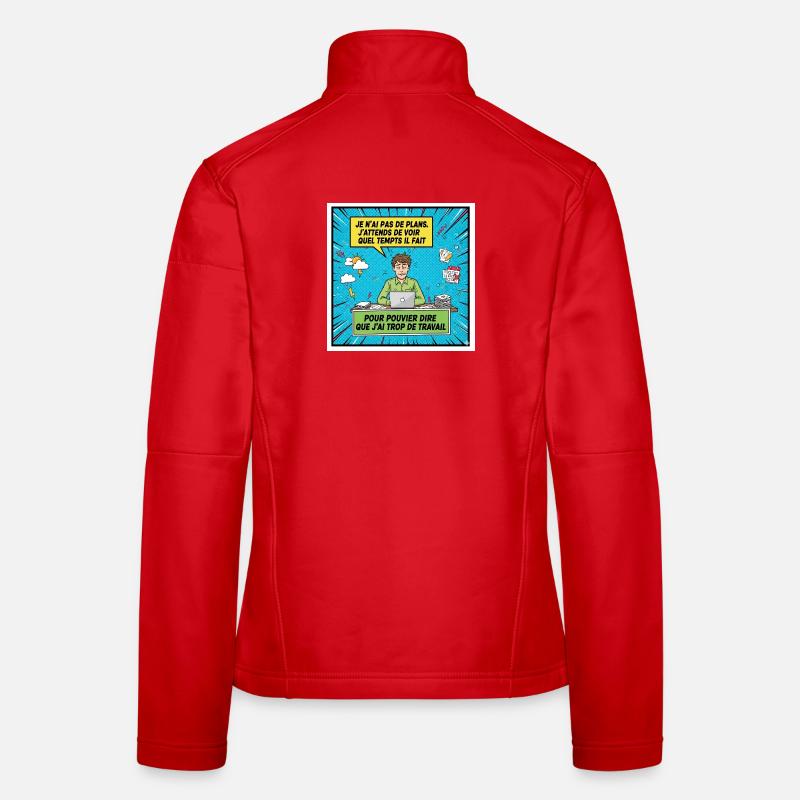 Procrastination and overwork BD Women's Softshell Jacket