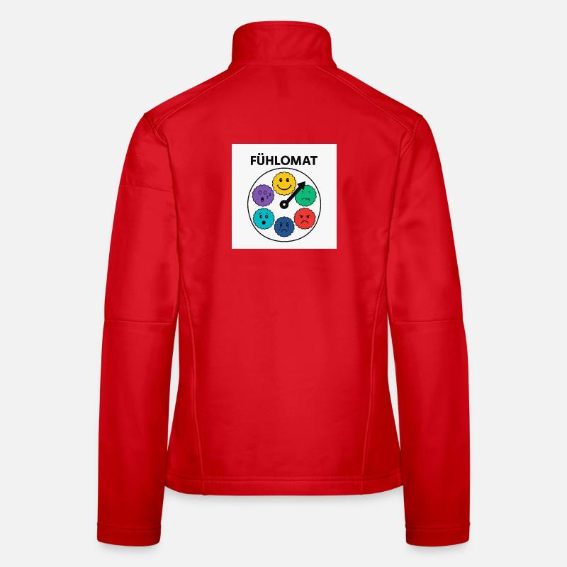 Fühlomat Stimmungsuhr Frauen Softshelljacke