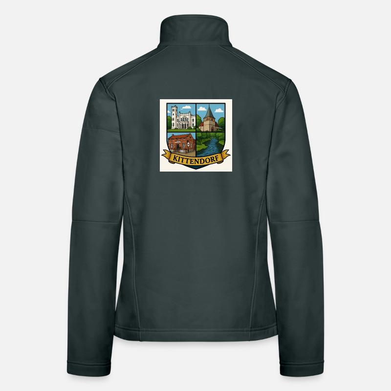 Kittendorf Wappen Collage Frauen Softshelljacke