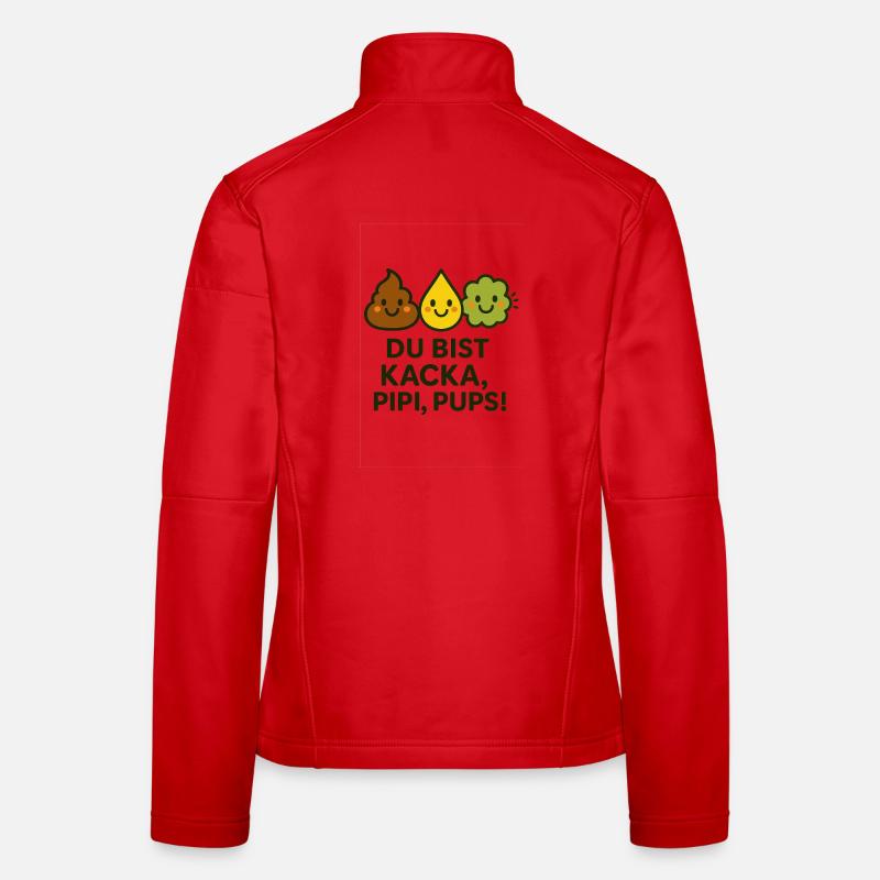 Du bist... Frauen Softshelljacke