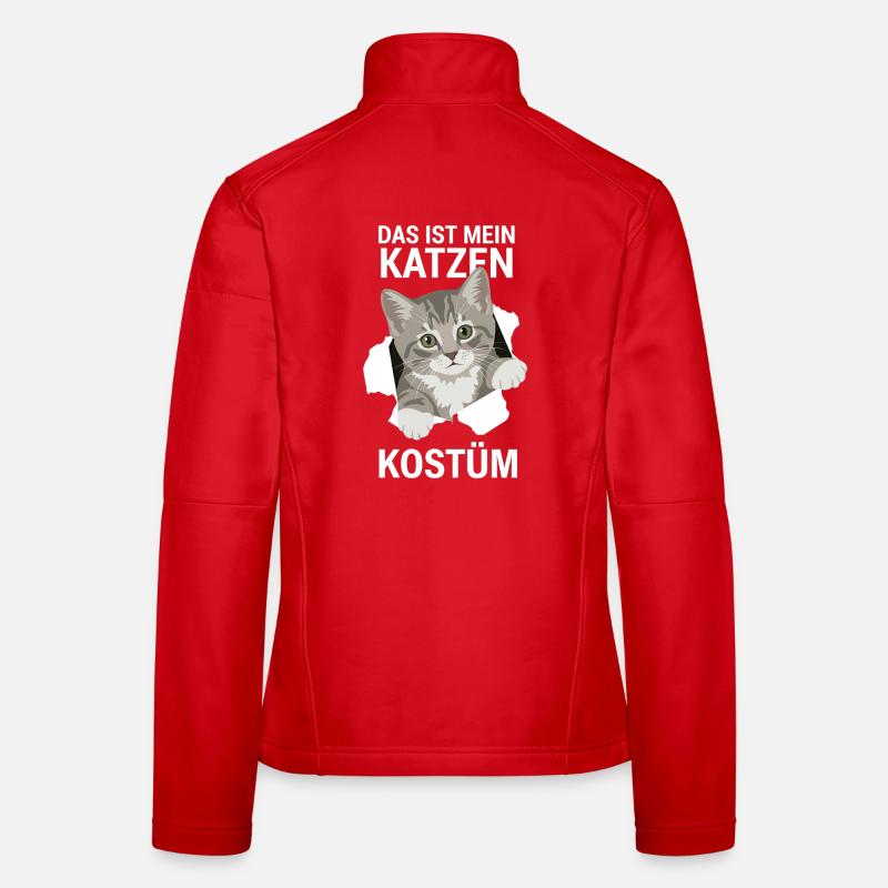 Mon costume de chat – Mignon chaton Veste en tissu softshell Femme