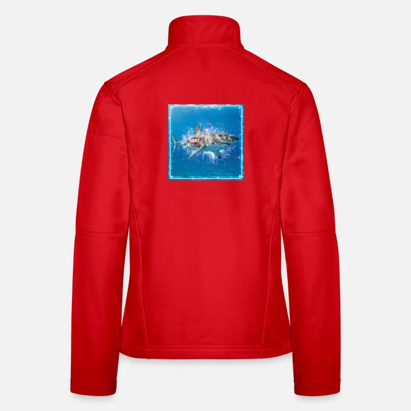 Trance Shark Frauen Softshelljacke