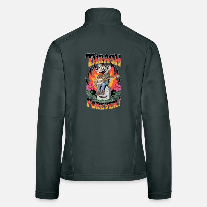 Thrash Forever Women's Softshell Jacket