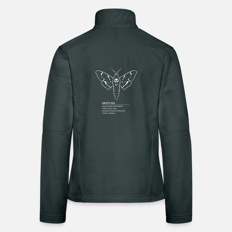 Backrooms Entité 11 blanche Veste en tissu softshell Femme