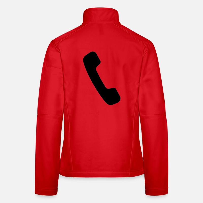 Kabeltelefon Frauen Softshelljacke