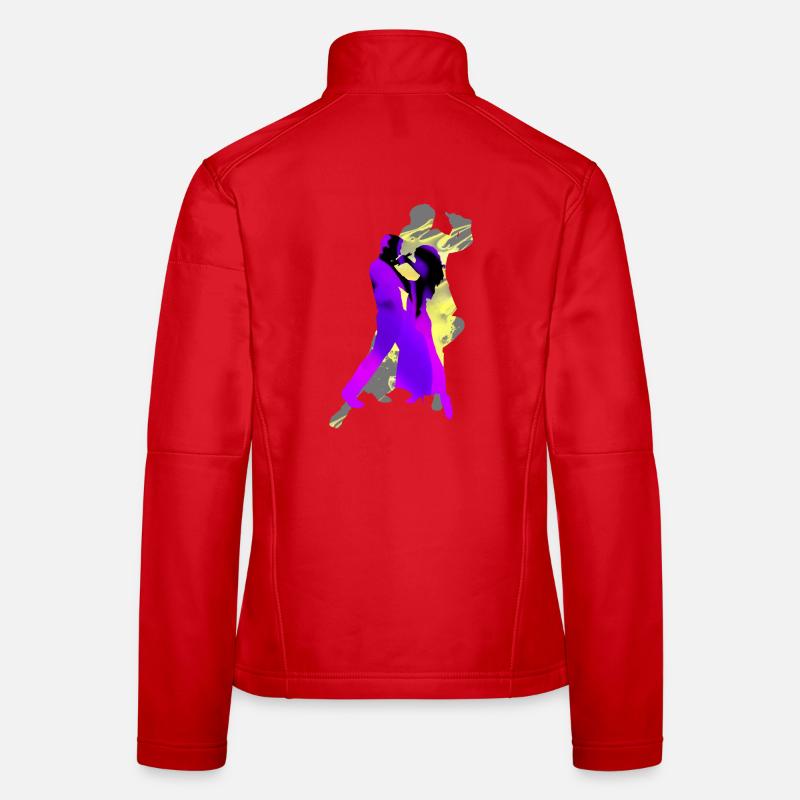 Danseurs de tango argentin Veste en tissu softshell Femme