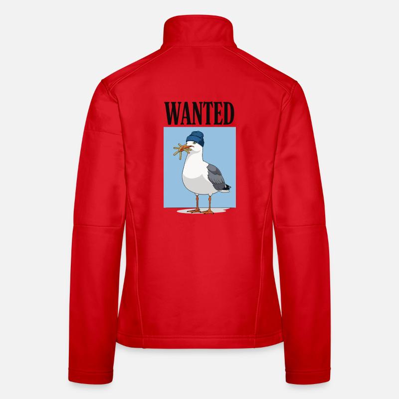 Gesuchte Pommes-möwe Frauen Softshelljacke